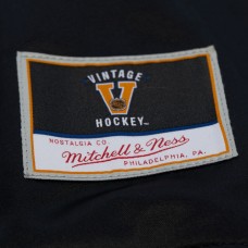 Unisex Los Angeles Kings Wayne Gretzky Mitchell & Ness Black Maxxed Out Full-Zip Satin Jacket