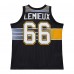Pittsburgh Penguins Mario Lemieux Mitchell & Ness Black Maxxed Out Fashion Basketball Jersey