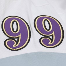 Los Angeles Kings Wayne Gretzky Mitchell & Ness White 1995-96 Power Play Jersey