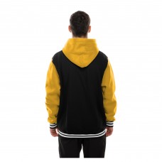 Куртка на кнопках Boston Bruins New Era Black/Gold Fleece