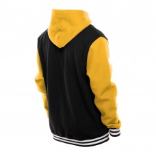 Куртка на кнопках Pittsburgh Penguins New Era Black/Gold Fleece