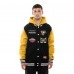 Куртка на кнопках Pittsburgh Penguins New Era Black/Gold Fleece