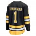 Джерси Boston Bruins Jeremy Swayman Fanatics Black Home Breakaway