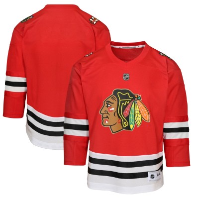 Подростковая Chicago Blackhawks Red Centennial Replica Jersey
