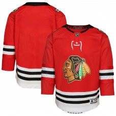 Подростковая Chicago Blackhawks Red Centennial Premier Jersey Подростковая Chicago Blackhawks Red Centennial Premier Jersey