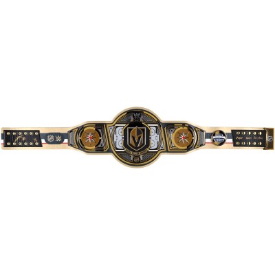 Jonathan Marchessault Vegas Golden Knights Autographed Fanatics Authentic WWE Legacy Title Belt with 2023 Conn Smythe Inscription - Limited Edition #5/5