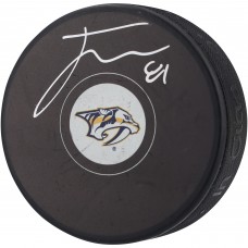Jonathan Marchessault Nashville Predators Autographed Fanatics Authentic Hockey Puck