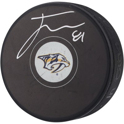 Jonathan Marchessault Nashville Predators Autographed Fanatics Authentic Hockey Puck
