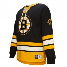 Кофта Boston Bruins Black Heritage Lace-Up Кофта Boston Bruins Black Heritage Lace-Up