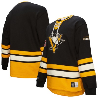 Кофта Pittsburgh Penguins Black Heritage Lace-Up