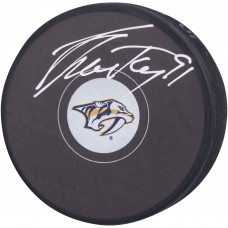 Steven Stamkos Nashville Predators Autographed Fanatics Authentic Hockey Puck