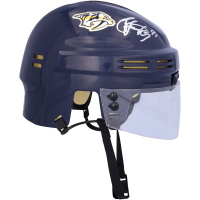 Steven Stamkos Nashville Predators Autographed Fanatics Authentic Navy Mini Helmet