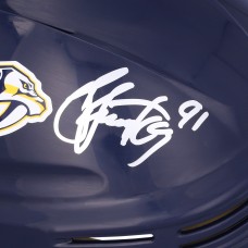 Steven Stamkos Nashville Predators Autographed Fanatics Authentic Navy Mini Helmet