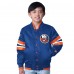 Подростковая New York Islanders Starter Royal Scout Varsity Full-Snap Jacket
