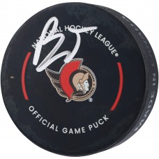 Brady Tkachuk Ottawa Senators Autographed Fanatics Authentic Official Game Puck