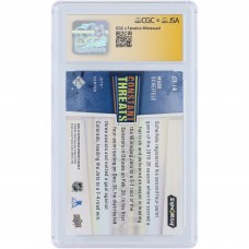 Mark Scheifele Winnipeg Jets Autographed 2020-21 Upper Deck Synergy Constant Threats #CT-18 CGC Fanatics Witnessed Authenticated Auto 10 Card