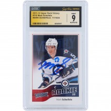 Mark Scheifele Winnipeg Jets Autographed 2011-12 Upper Deck Victory #310 CGC Fanatics Witnessed Authenticated 9/10 Rookie Card