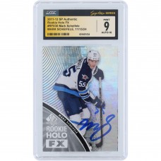 Mark Scheifele Winnipeg Jets Autographed 2011-12 Upper Deck SP Authentic Rookie Holo FX #RFX30 CGC Fanatics Witnessed Authenticated 9/10 Rookie Card