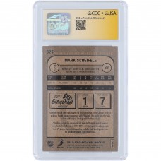Mark Scheifele Winnipeg Jets Autographed 2011-12 Upper Deck O-Pee-Chee Update #625 CGC Fanatics Witnessed Authenticated Auto 10 Rookie Card