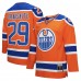 Игровая джерси Edmonton Oilers Leon Draisaitl Mitchell & Ness Orange Power Play