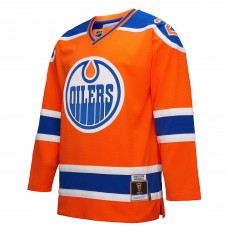 Игровая джерси Edmonton Oilers Leon Draisaitl Mitchell & Ness Orange Power Play