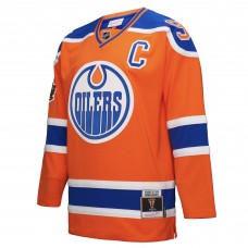 Игровая джерси Edmonton Oilers Connor McDavid Mitchell & Ness Orange Power Play
