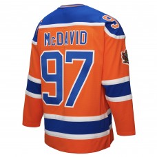Игровая джерси Edmonton Oilers Connor McDavid Mitchell & Ness Orange Power Play