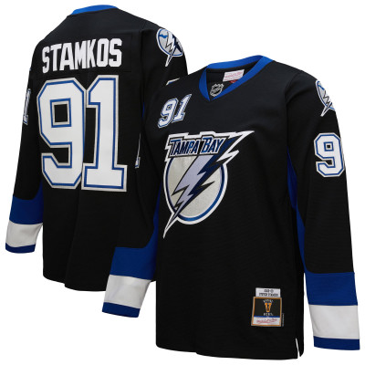 Джерси Tampa Bay Lightning Steven Stamkos Mitchell & Ness Black 2008-09 Power Play