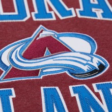 Кофта Colorado Avalanche Mitchell & Ness Burgundy Playoff Win Fleece