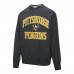 Кофта Pittsburgh Penguins Mitchell & Ness Heather Charcoal Playoff Win Fleece