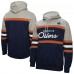 Толстовка Edmonton Oilers Mitchell & Ness Navy/Gray Head Coach