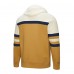 Columbus Blue Jackets Mitchell & Ness Gold/Cream Head Coach Pullover Hoodie