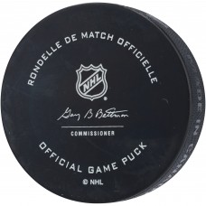 Jordan Binnington St. Louis Blues Autographed Fanatics Authentic Official Game Puck