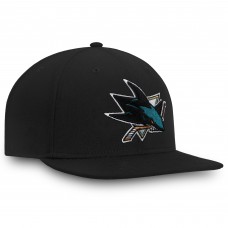 Бейсболка San Jose Sharks Fanatics Black Core