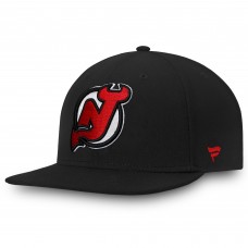 Бейсболка New Jersey Devils Fanatics Black Core