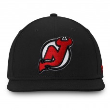 Бейсболка New Jersey Devils Fanatics Black Core