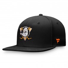 Бейсболка Anaheim Ducks Fanatics Black Team Logo