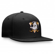 Бейсболка Anaheim Ducks Fanatics Black Team Logo