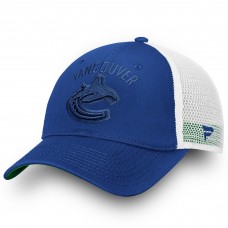 Бейсболка Женская Vancouver Canucks Fanatics Blue/White Iconic Lockup