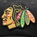 Бейсболка Chicago Blackhawks Fanatics Black Iconic II Fundamental