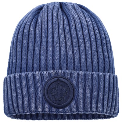 Шапка Winnipeg Jets Fanatics Navy Authentic Pro Road Cuffed Knit