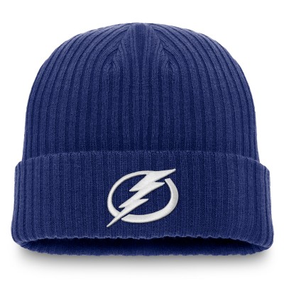 Tampa Bay Lightning Fanatics Blue Component Cuffed Knit Hat