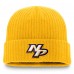 Nashville Predators Fanatics Gold Component Cuffed Knit Hat