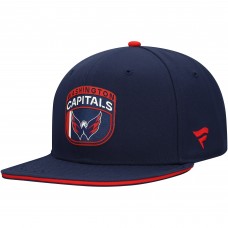 Washington Capitals Fanatics Navy/Red 2025 NHL Draft Snapback Hat