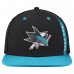 Бейсболка San Jose Sharks Fanatics Black/Teal NHL Draft Authentic Pro