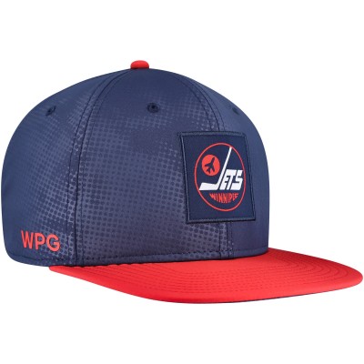 Бейсболка Winnipeg Jets Fanatics Navy/Red Authentic Pro Rink