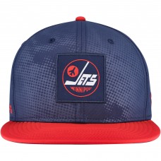 Бейсболка Winnipeg Jets Fanatics Navy/Red Authentic Pro Rink