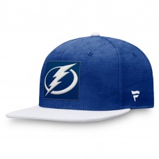 Tampa Bay Lightning Fanatics Blue/White Authentic Pro Rink Snapback Hat