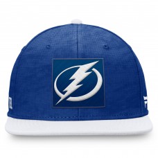 Tampa Bay Lightning Fanatics Blue/White Authentic Pro Rink Snapback Hat