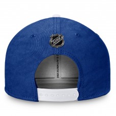 Tampa Bay Lightning Fanatics Blue/White Authentic Pro Rink Snapback Hat